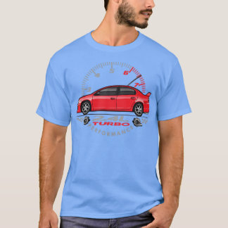 Prestaties rood t-shirt