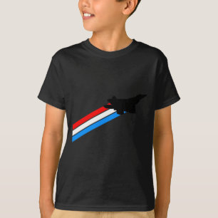 Prestaties van de F-22 Raptor-gevechtsvliegtuigen T-shirt