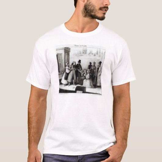 Prestaties van "Le Pere Goriot" T-shirt (Voorkant)