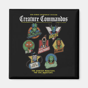 Prestaties van Monster Squad-badges Magneet
