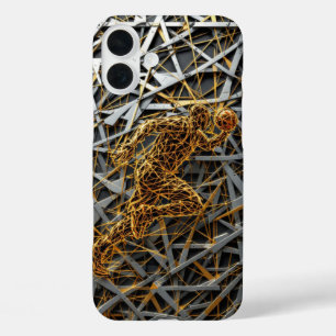 Prestige Play - basketbal iPhone 16 Plus Hoesje