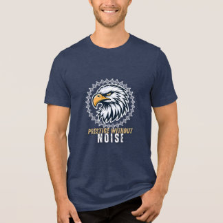 Prestige without Noise Motivational Design Tri-Blend Shirt