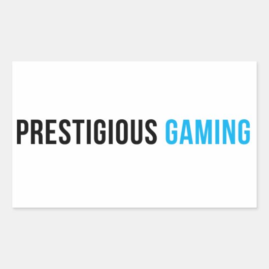 Prestigieux sticker de jeu (Devant)