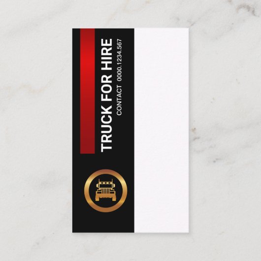 Prestigieuze lichtroodbruine witteboiler visitekaartje (Achterkant)