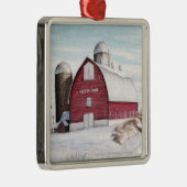 Prestley Barn Ornament (Rechts)