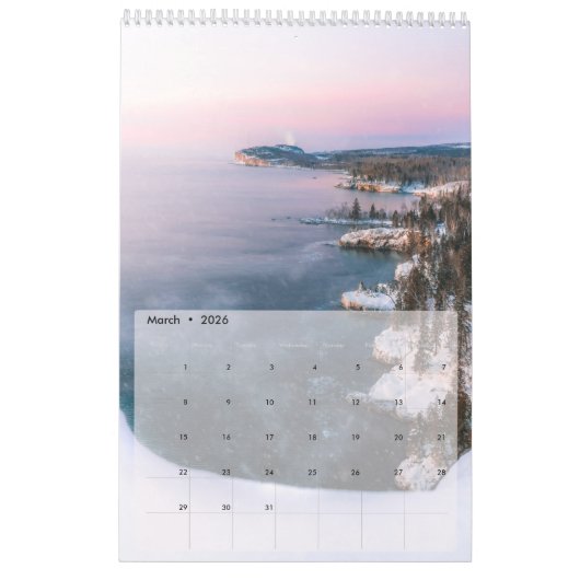 Preston Buechler - Calendrier 2021 (Mar 2026)