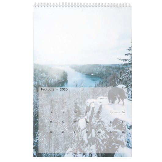 Preston Buechler - Calendrier 2021 (Feb 2026)