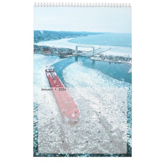 Preston Buechler - Calendrier 2021 (Jan 2026)