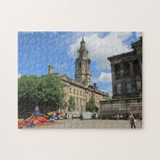 Preston City Center. Legpuzzel (Horizontaal)
