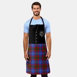Preston Clan Badge & Tartan Kilt Schort