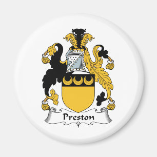 Preston Family Crest Magneet