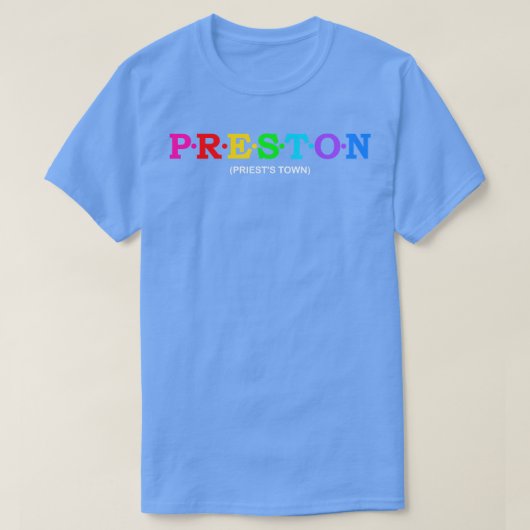 Preston Priesters stad T-shirt (Design voorkant)