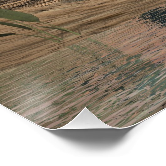 Prestosuchus dinosaur - visserij - 3D rendering Perfect Poster (Hoek)