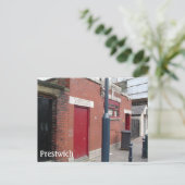 Prestwich - Cabines de confort Carte postale (Debout devant)