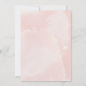 Prêt à apparaître ! invitation baby shower (Dos)