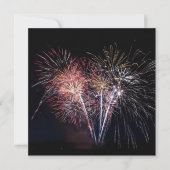 **PRÊT À CÉLÉBRER un INVITATION *4 juillet FÊTE* (Devant)