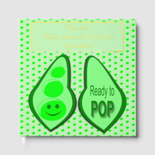 Prêt à couper le Baby shower de pois verts