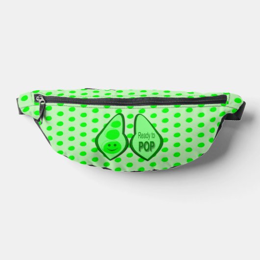 Prêt à cueillir des pois verts (Poser)