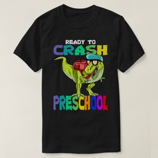 Prêt À Écraser Tshirt Tids T-Rex Dinosau (Design devant)