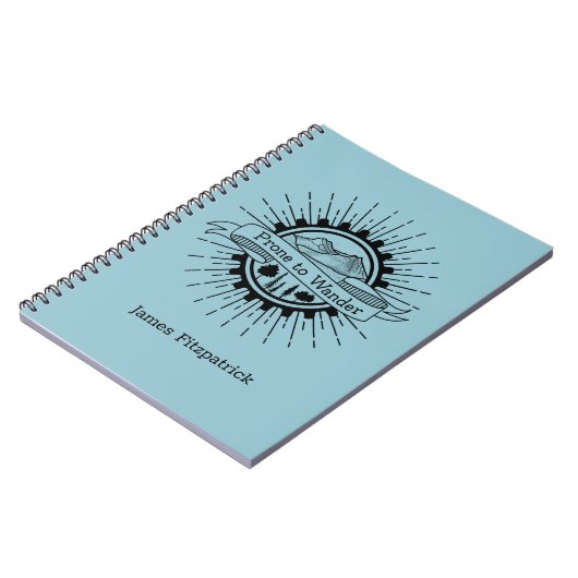 Prêt à errer Journal de voyage (Côté gauche)