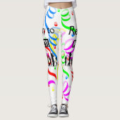 Prêt À Frapper Les Leggings (Devant)