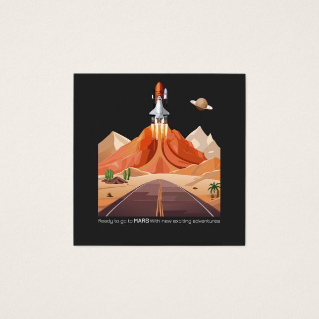 Prêt à partir pour Mars (Devant)