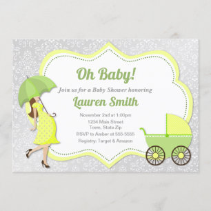 Prêt À Pop Baby shower Invitation Neutral