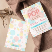 Prêt À Pop Baby shower Party Invitation