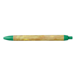 Pret Amusant Moderne Chic Gele Geometrisch Blauwe Inkt Pen