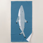 Pret Blacktip-rifhaai Strandlaken (Voorkant)
