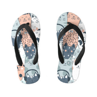 Pret Cat Motief Bad Kinder Teenslippers