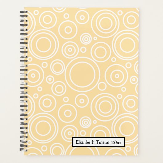 Pret cirkelpatroon planner (Voorkant)