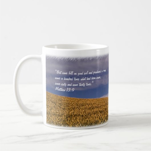 Prêt de récolte Mug inspirationnel (Gauche)