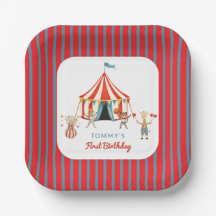 Pret  Dieren Circus Tent Eerste Verjaardag