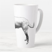 Prêt et convivial Terrier Mélange de café Mug (Angle droit)