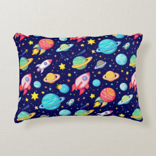 Pret Galaxy Planeet Kinderen Astronomie Decoratie Accent Kussen