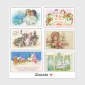 Pret Kerst Kerstkaarten Schrapboek Sticker (Vel)