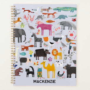 Pret-Menagerie met Persoonlijke Aanpassing Planner