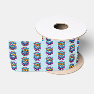 Pret monster betegeld feestje unisex lint