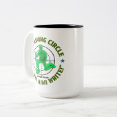 "Prêt ! Objectif ! Écrivez !" mug (Devant gauche)