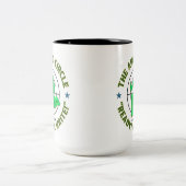 "Prêt ! Objectif ! Écrivez !" mug (Centre)