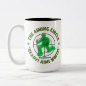 "Prêt ! Objectif ! Écrivez !" mug (Gauche)