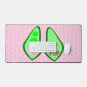 Prêt pour la pop bébé fille pois rose (Clavier et souris)