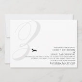 Prêt pour le décollage Z Faire-part de mariage ini (Devant)