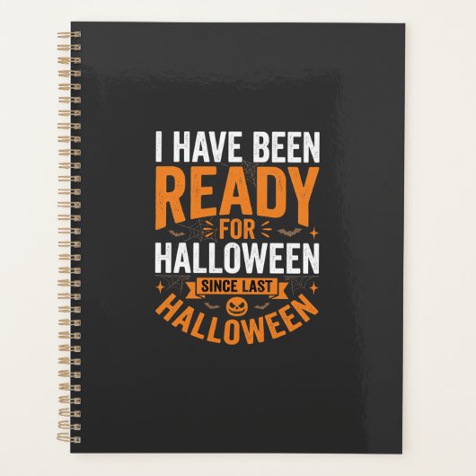 Prêt pour le design de crâne de citrouille Hallowe (Devant)