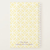 Prêt pour tout Boho Motif Planner (Dos)