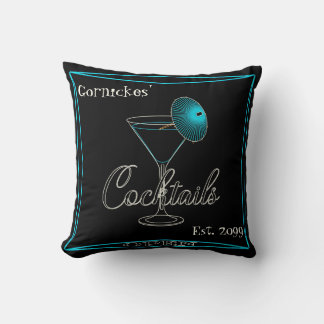 Pret Retro Aqua Cocktailbar Pub Kussen