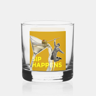 Pret "Sip Happens" cocktailglas Whisky Glas