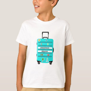 Pret Stickers Reis Kinderbagage T-shirt