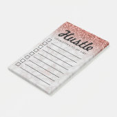 Pret van het gedrang om Lijst te doen nam de Post-it® Notes (Schuin)